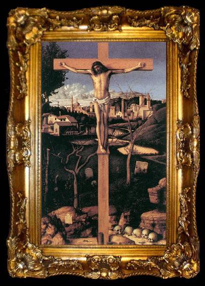 framed  BELLINI, Giovanni Crucifixion yxn, ta009-2